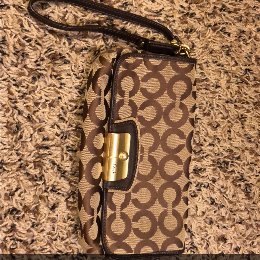 Coach wristlet